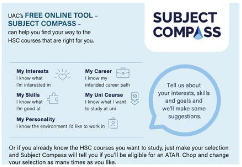hsc subject selection advice